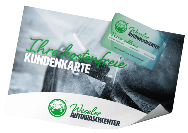 Kundenkarte Flyer